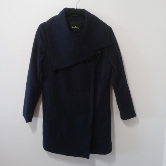 Sam Edelman Kit Asymmetrical Wool Blend Coat Size Small - Picture 12 of 14